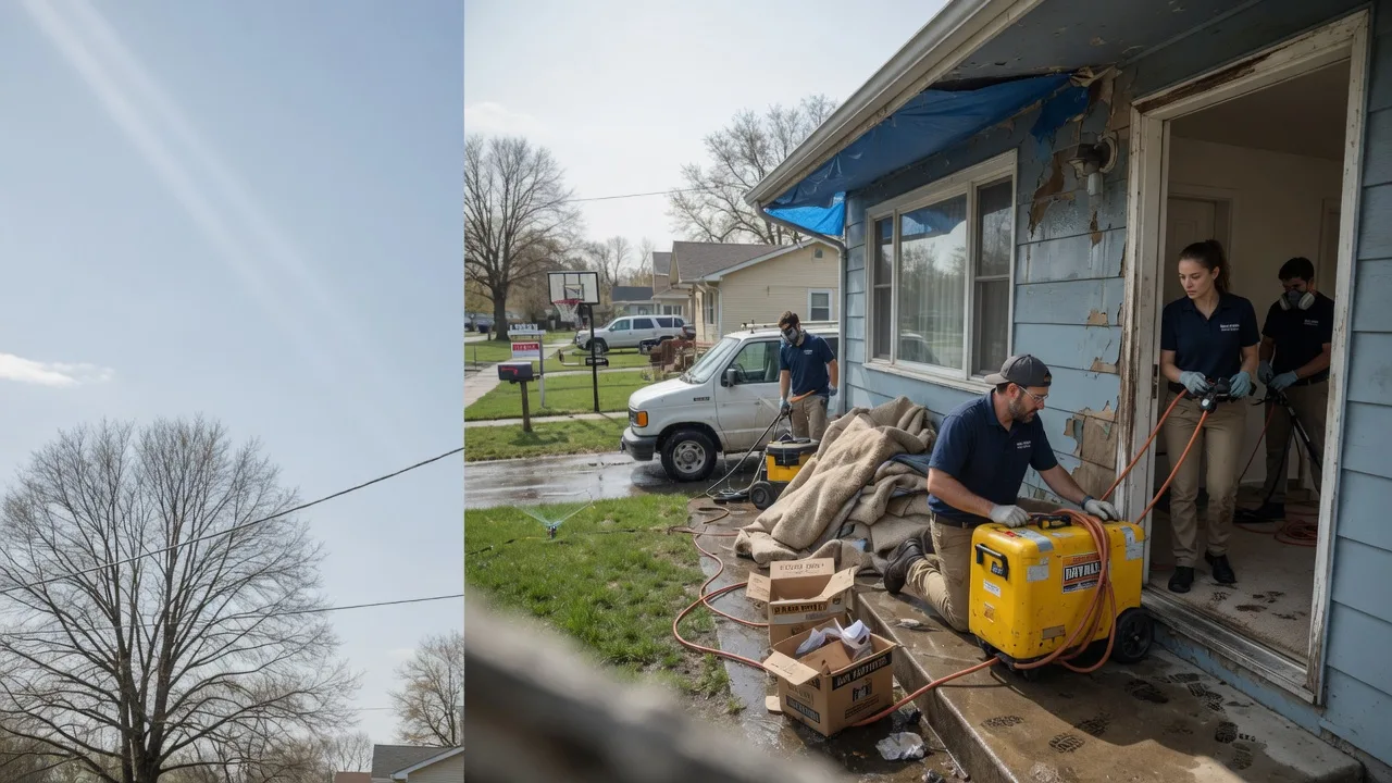 Basement Flood Cleanup in Casco, WI near me